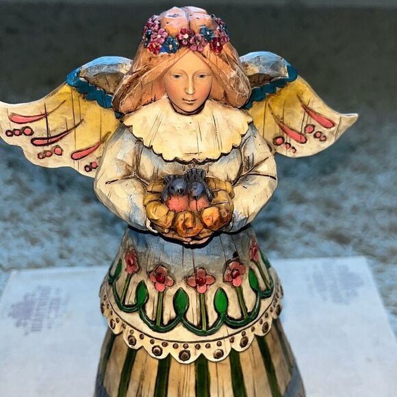 NIB Jim Shore "Angel of Love" #108924 from 2002 8.5" tall - Picture 7 of 13